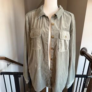Democracy Sage Corduroy Shirt